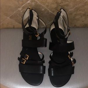 Authentic Michael Kors cage flat sandals